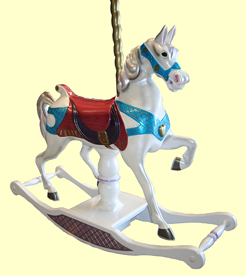 childrens carousel rocker